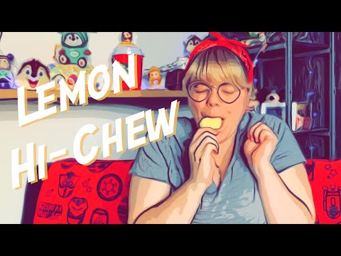 TESTING OUT NEW SOUR LEMON HI-CHEW ICE CREAM | サワーレモンハイチュアイス味覚テスト