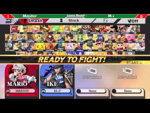 S4@BZ 31/7: Master (Mario) vs M-2 (Ike) LR1