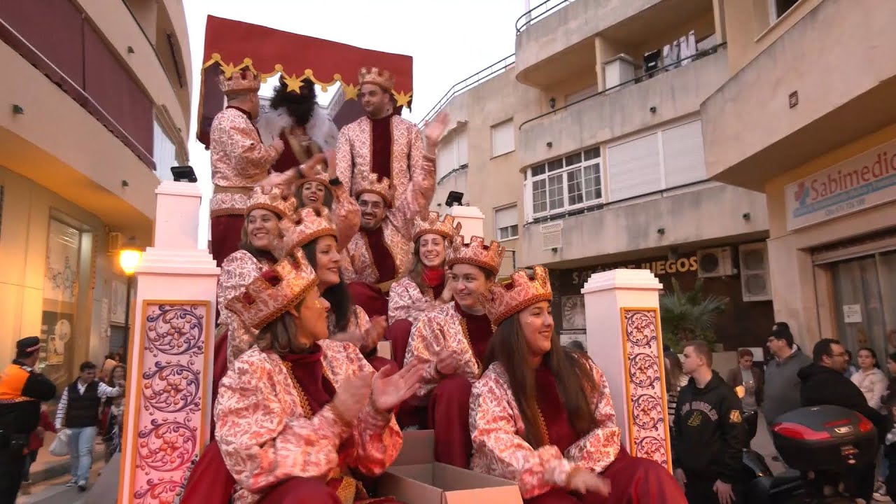 Entrega de cartas y cabalgatas de Reyes 2025