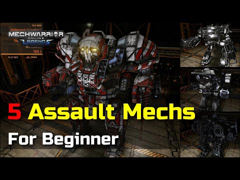 5 Assault Mechs for Beginner | Mechwarrior Online