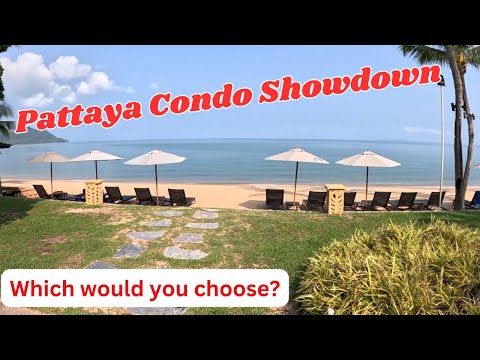 Pattaya CONDO Showdown - City Convenience or BEACH Luxury WITH Private Pool. Amazing 🤩