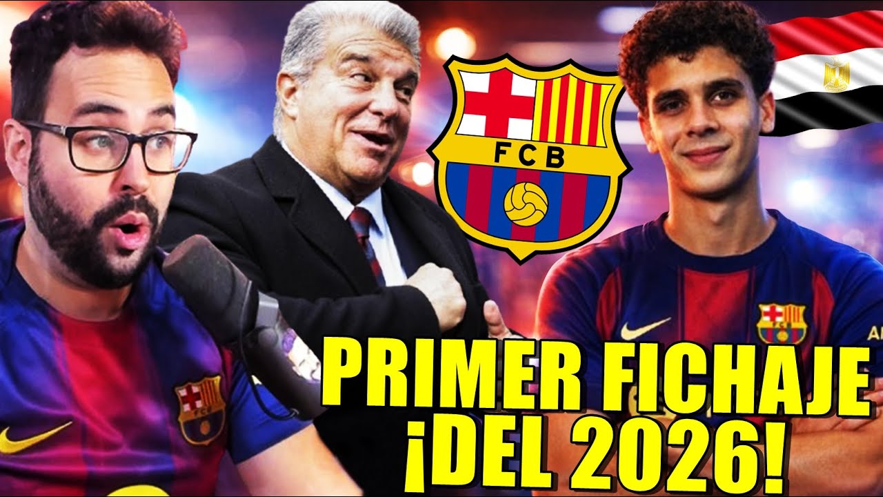 🚨CONFIRMADO: ¡PRIMER FICHAJE del BARÇA en 2026! HAMZA ABDELKARIM CULÉ