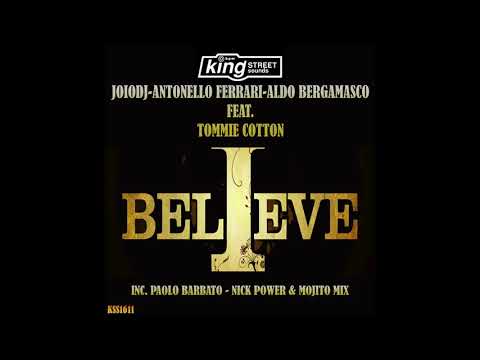 Joio Dj, Antonello Ferrari, Aldo Bergamasco Feat Tommie Cotton - I Believe (F & B main mix)