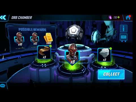 Deathlok Red Star Orb Opening! - T4 and ISO Discussion - Marvel Strike Force - [Amazon Appstore]