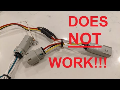 2021+ Ford Bronco: How To Fix Curt 56468 Trailer Hitch Wire Harness To Work With Halogen Tail Lights