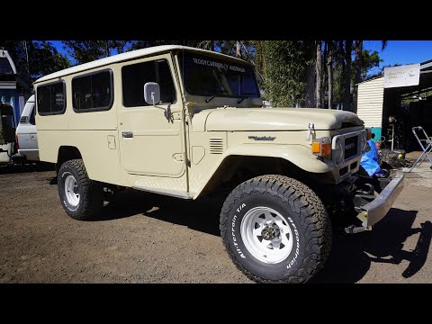 FJ45 1982 Troop Carrier Few upgrades and back on the road.