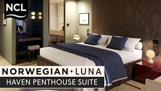 NCL Luna | Haven Penthouse with Balcony Suite Tour & Review | Norwegian Cruise Line 2026
