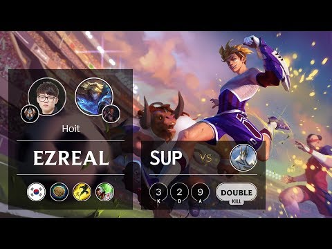 Ezreal Support vs Galio - KR Challenger Patch 9.8