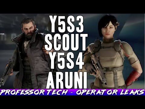 *LEAK* Scout Operator - Y5S3 and Aruni Operator - Y5S4 Gameplay + Gadgets - Rainbow Six Siege
