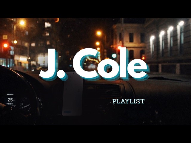 J. Cole – 1 Hour Night Drive Chill Mix | Smooth Rap for Late Night Focus