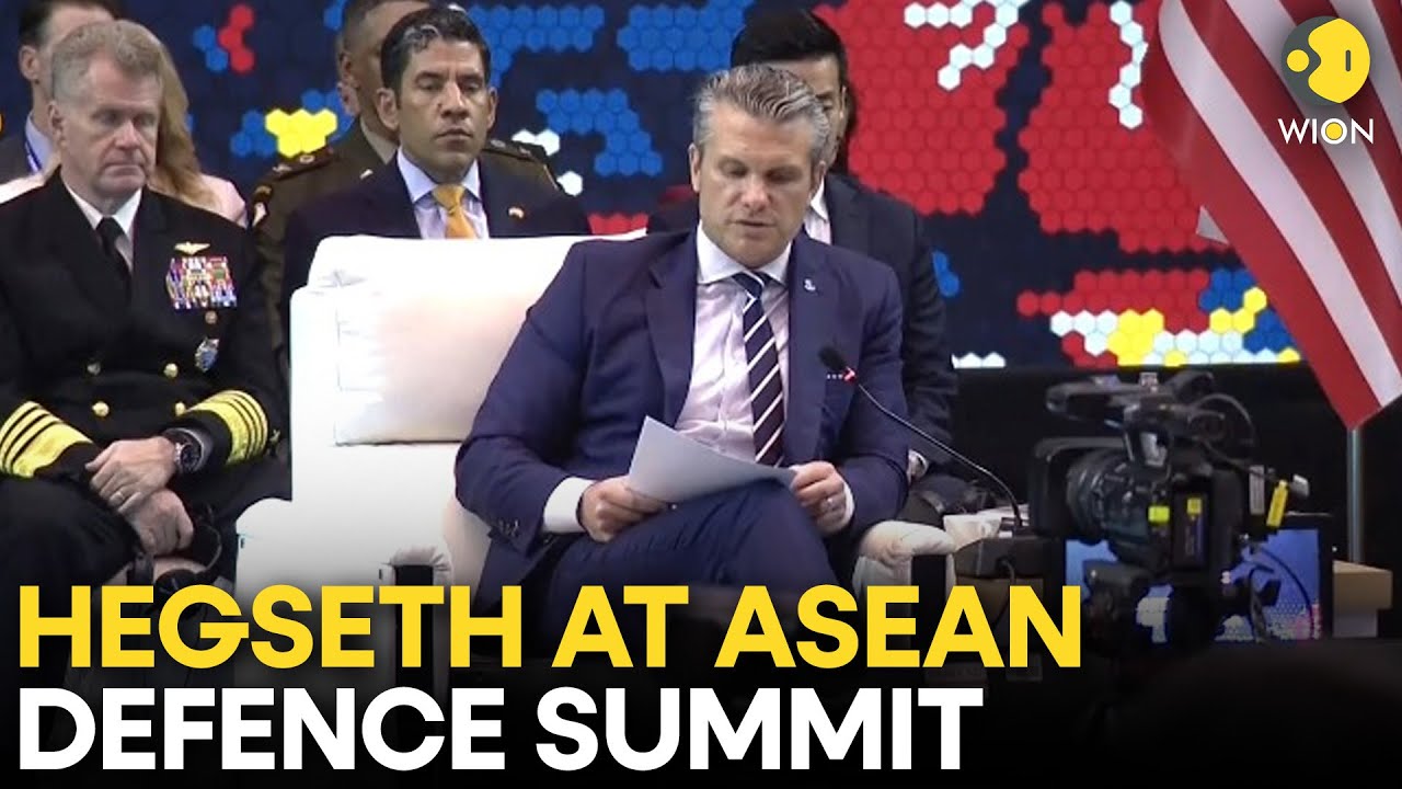 LIVE: US Defense Secretary Pete Hegseth Speaks At ASEAN Defence Ministers' meeting In Malaysia