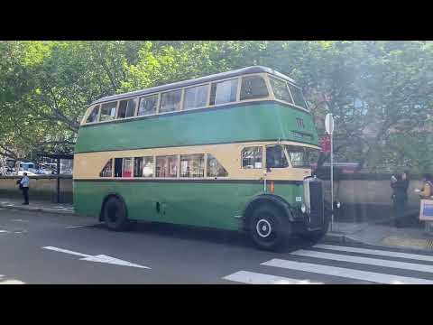 Exterior video compilation 14 - Heritage Buses at Sydney Central Station