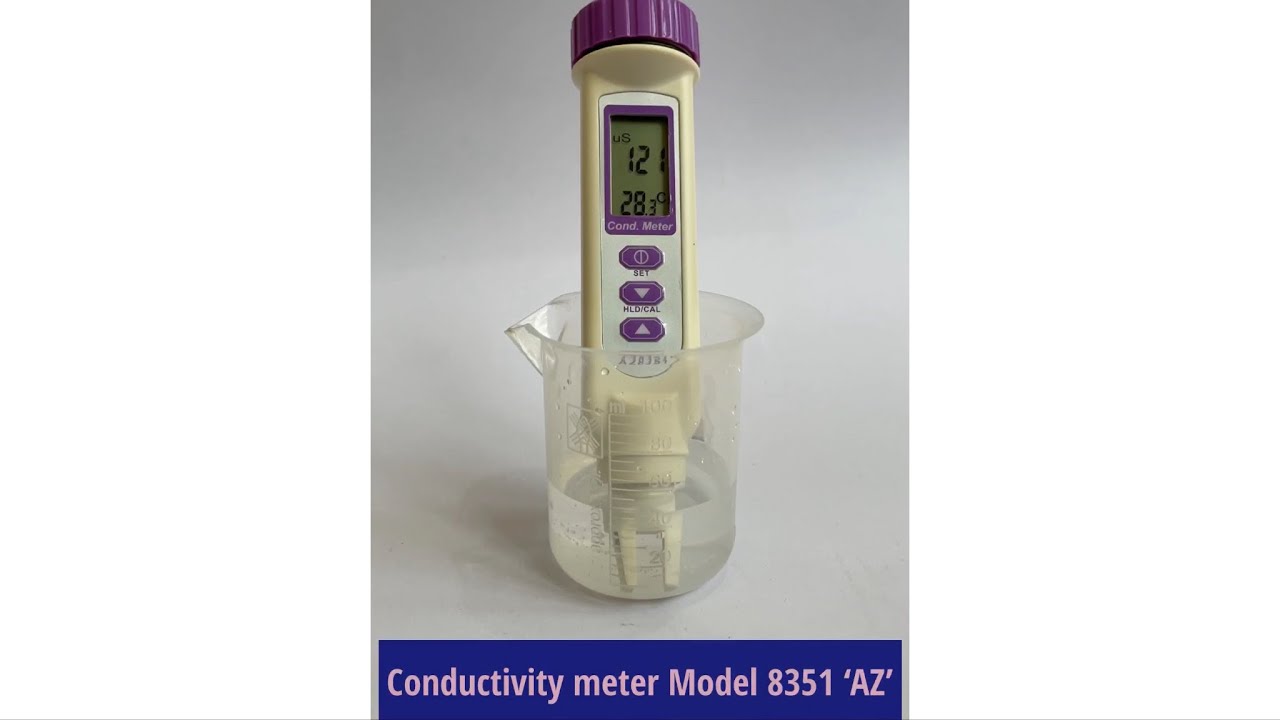 เครื่องวัดค่าการนำไฟฟ้า Conductivity meter Model AZ8351 Brand ‘AZ’ :(Better Syndicate CO.,LTD)