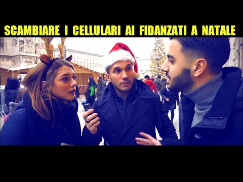 SCAMBIARE I CELLULARI AI FIDANZATI A NATALE - Distruggere le Coppie - Giacomo Hawkman