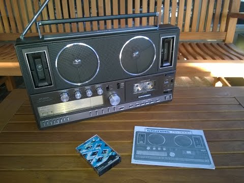 Grundig RR-3000 vintage boombox radio-recorder ghettoblaster