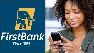 How To Use FirstBank USSD Code *894# For Quick Banking.............