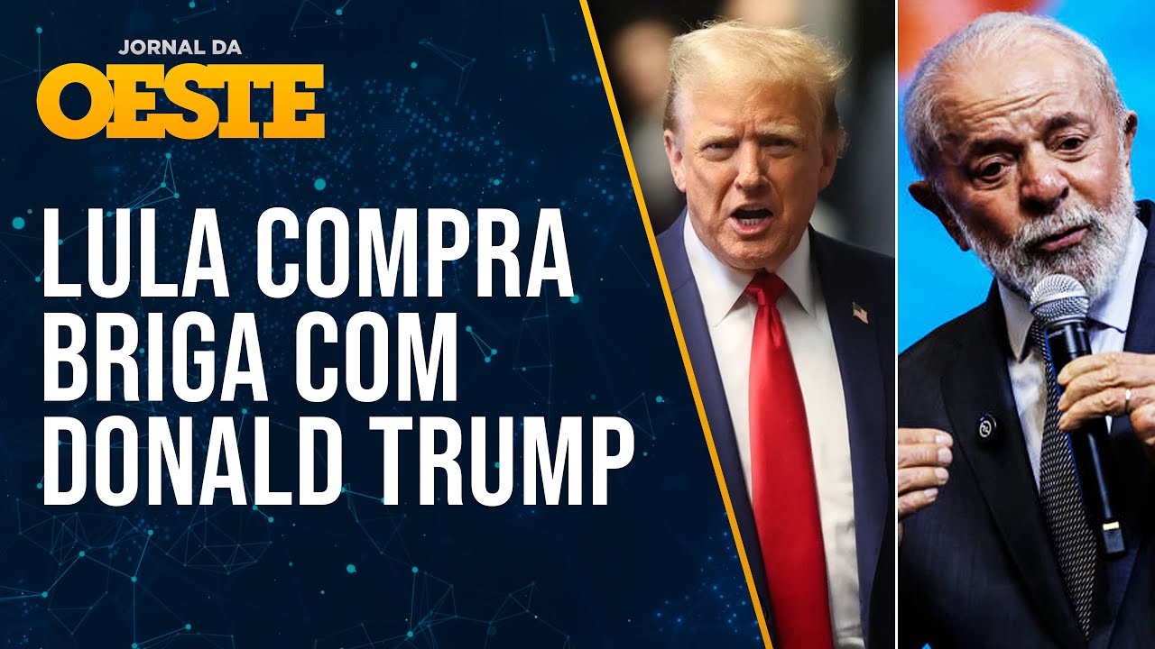 'Lula é muito fanfarrão', ironiza Serrão após petista pedir 'fala mansa' a Trump