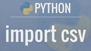 Love the tutorials Corey they help so much in learning Python. Just thought I would update this video because the syntax is off around . The context manager "with open('new_names', 'w') as new_file:" will return a CSV file with a blank row in-between each row. The quick fix is to add "with open('new_names', 'w', newline='') as new_file:" and the issue goes away.（00:08:00 - 00:16:12） - Python Tutorial: CSV Module - How to Read, Parse, and Write CSV Files