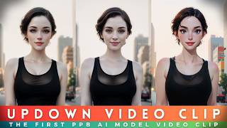 THE FIRST PPB AI MODEL VIDEO CLIP: UPDOWN