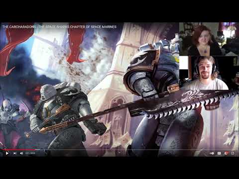 REACTION! THE CARCHARADONS - THE SPACE SHARKS CHAPTER OF SPACE MARINES
