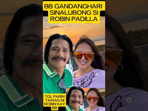 ROBIN PADILLA SINALUBONG NI BB GANDANGHARI | #robinpadilla #shorts #short #marielrodriguez