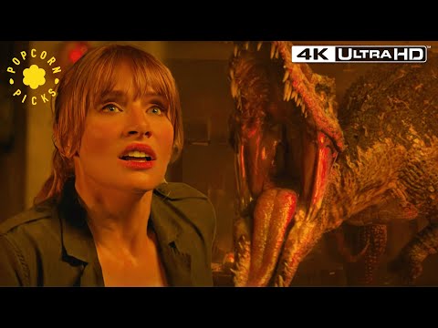 Baryonyx Underground Attack | Jurassic World Fallen Kingdom 4k
