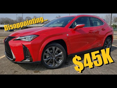 2022 Lexus UX250h Review || A Pint-Sized $45,000 Luxury Disappointment