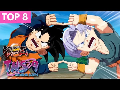 TNS 9 DBFZ TOP 8 (Lucar Nitro Zane Drac NeoJudai Gumbyte ScrubDaddyLee) Dragonball FighterZ Tourney