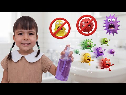 Twin Twin Learn Why Washing Hands Is MAGIC! Soap Experiment With Mom