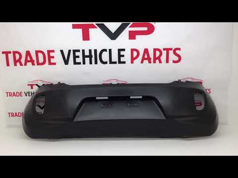 Fits Kia Picanto 2011-2015 Rear Bumper Black 5Dr video