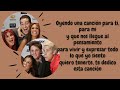 RBD - Una Canción (Letra)