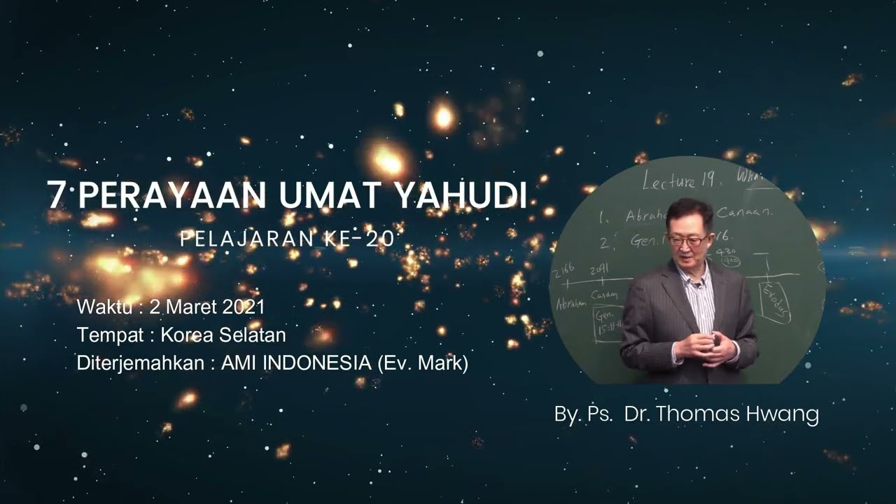 #20 APAKAH ARTI SPIRITUAL KEHIDUPAN PADANG GURUN? | [Inggris 🔉 + Ind 💬] | 7 PERAYAAN UMAT