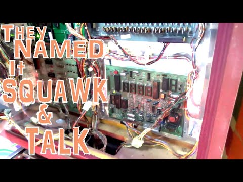 Repairing Bally's Famous SQUAWK And TALK Sound Board - 1981 Medusa Pinball Machine PCB Diagnosis