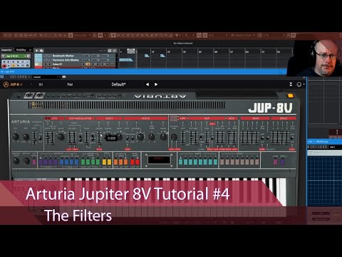 Arturia Jupiter 8V Walkthrough Ep.4 - The Filters
