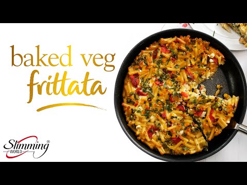 Slimming World Syn-free baked veg frittata recipe - FREE
