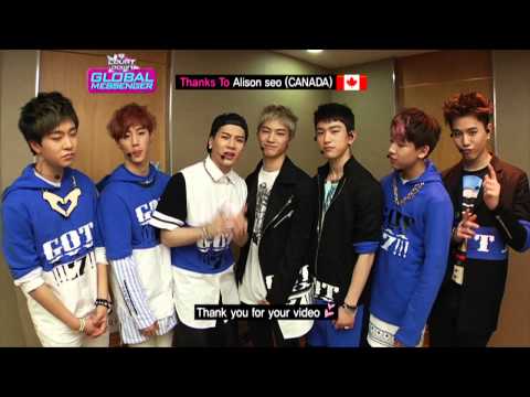 M COUNTDOWN EP.366 Global Messenger - Thank You Message from GOT7