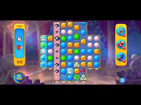 Fishdom level 11140 no boosters フィッシュダム ノーマル