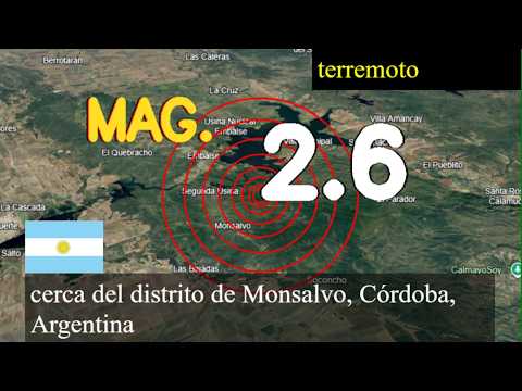 😱🚨  Terremoto cerca del distrito de Monsalvo, Córdoba, Argentina actualizaciones en vivo hoy: Terrem