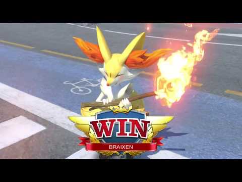 Pokken Tournament DX Friendlies FT5: (Braixen) vs Goreson (Machamp)