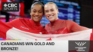 Canadian gymnast Ellie Black wins gold in women’s all-around final, Lia-Monica Fontaine takes bronze