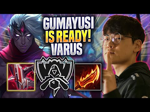 GUMAYUSI IS READY TO PLAY VARUS! - T1 Gumayusi Plays Varus ADC vs Tristana! | Bootcamp 2022