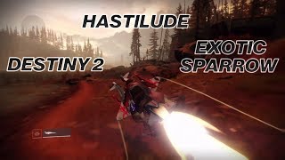 Destiny 2 Hastilude Exotic Sparrow Hoverbike