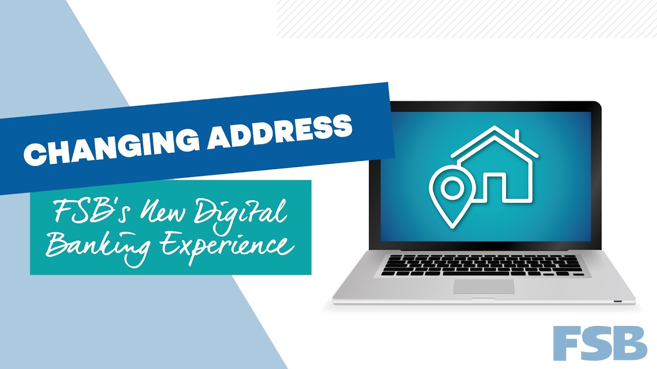 Changing your address