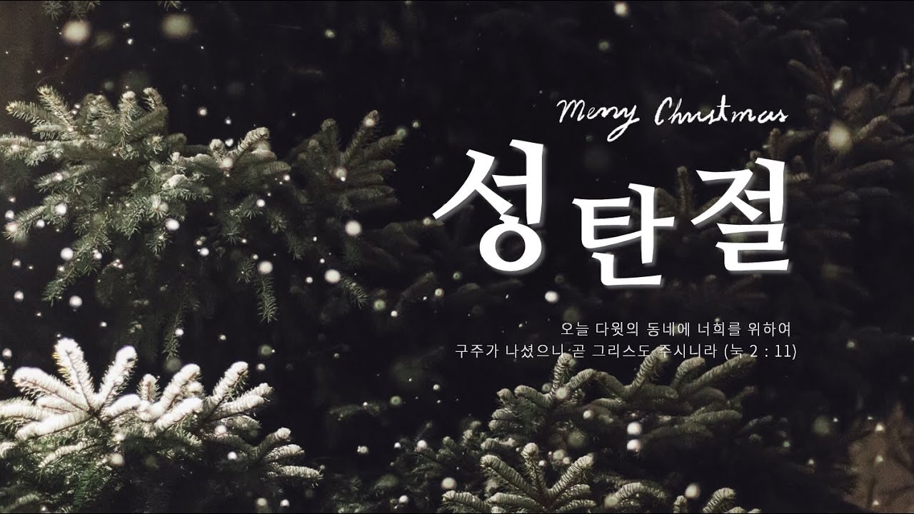 21. 12. 25. 성탄절 실시간 예배 실황