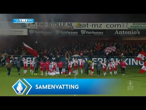 Highlights KNVB Beker: IJsselmeervogels - Koninklijke HFC (26/10/2016)