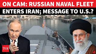 On Cam: Russian Warship Joins Iranian Navy In Strait Of Hormuz Showdown Amid U.S. Threat | WATCH