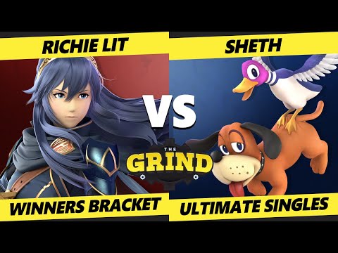 The Grind 147 Winners Bracket - Richie Lit (Lucina) Vs. SHETH (Duck Hunt) Smash Ultimate - SSBU