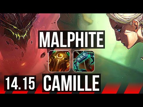 MALPHITE vs CAMILLE (TOP) | 1100+ games, 4/1/2 | BR Grandmaster | 14.15