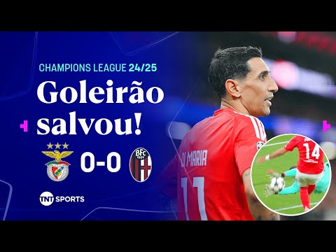 Gols e lances de Benfica x Bologna