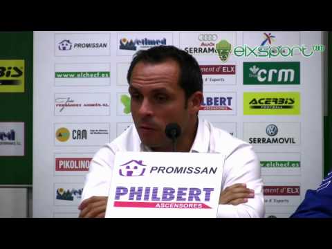 Elxsport.com: J7- Elche CF 3 - Recreativo de Huelva 0 - PostPartido - Sergi Barjuán